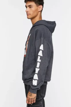 Aaliyah Graphic Drawstring Hoodie