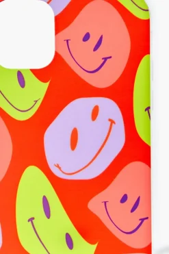 Abstract Happy Face Case For Iphone 11
