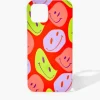 Abstract Happy Face Case For Iphone 12
