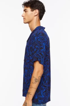 Abstract Snakeskin Shirt