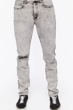 Acid Wash Skinny Jeans