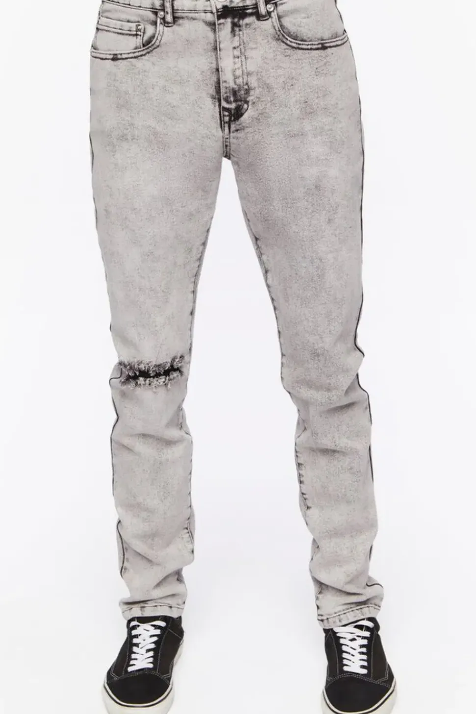 Acid Wash Skinny Jeans