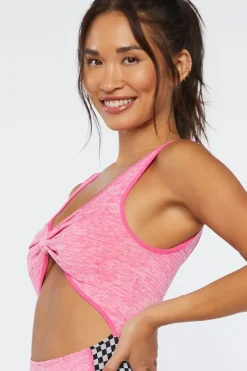 Active Checkered Seamless Romper