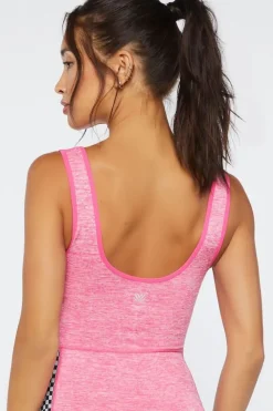 Active Checkered Seamless Romper