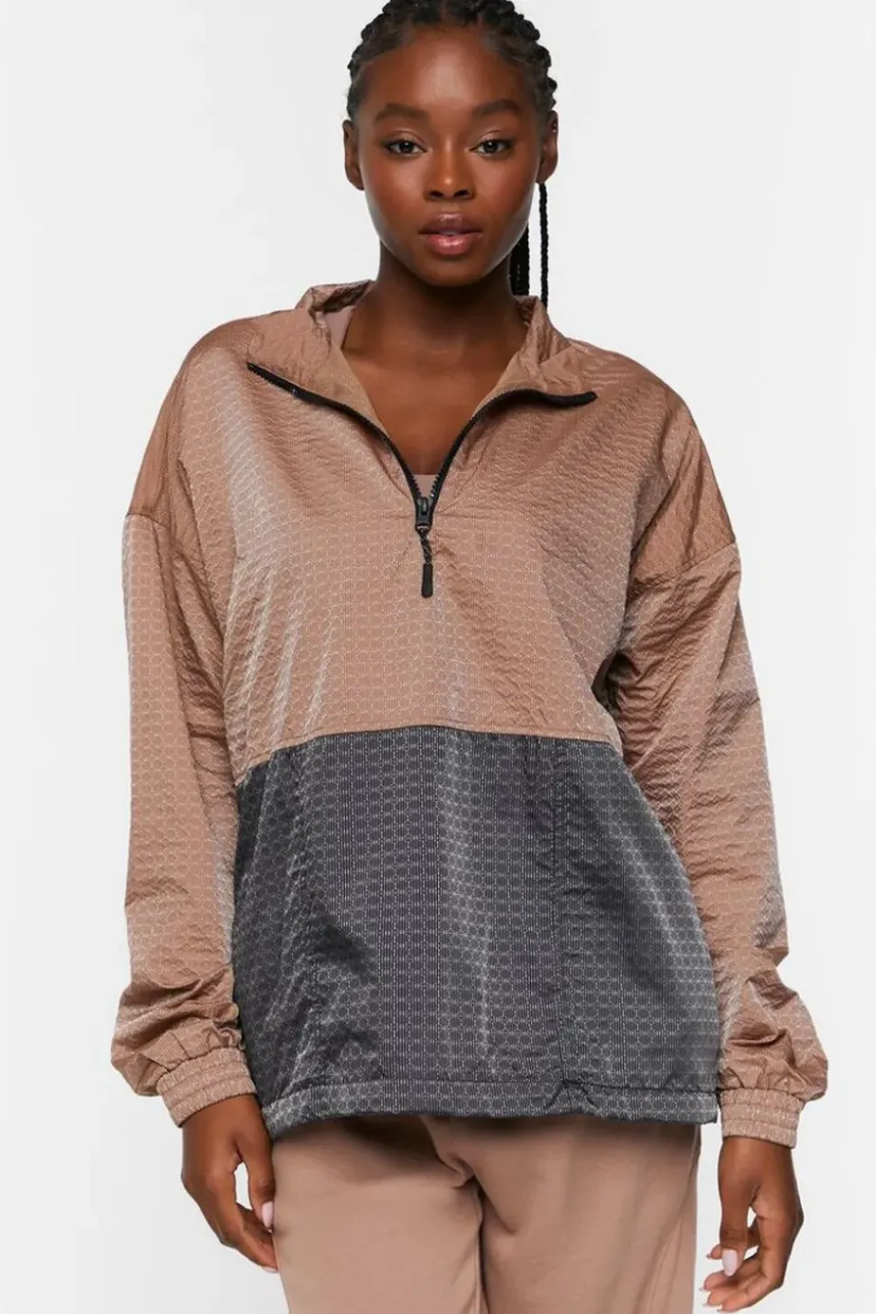 Active Colorblock Half-Zip Pullover