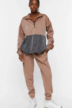 Active Colorblock Half-Zip Pullover