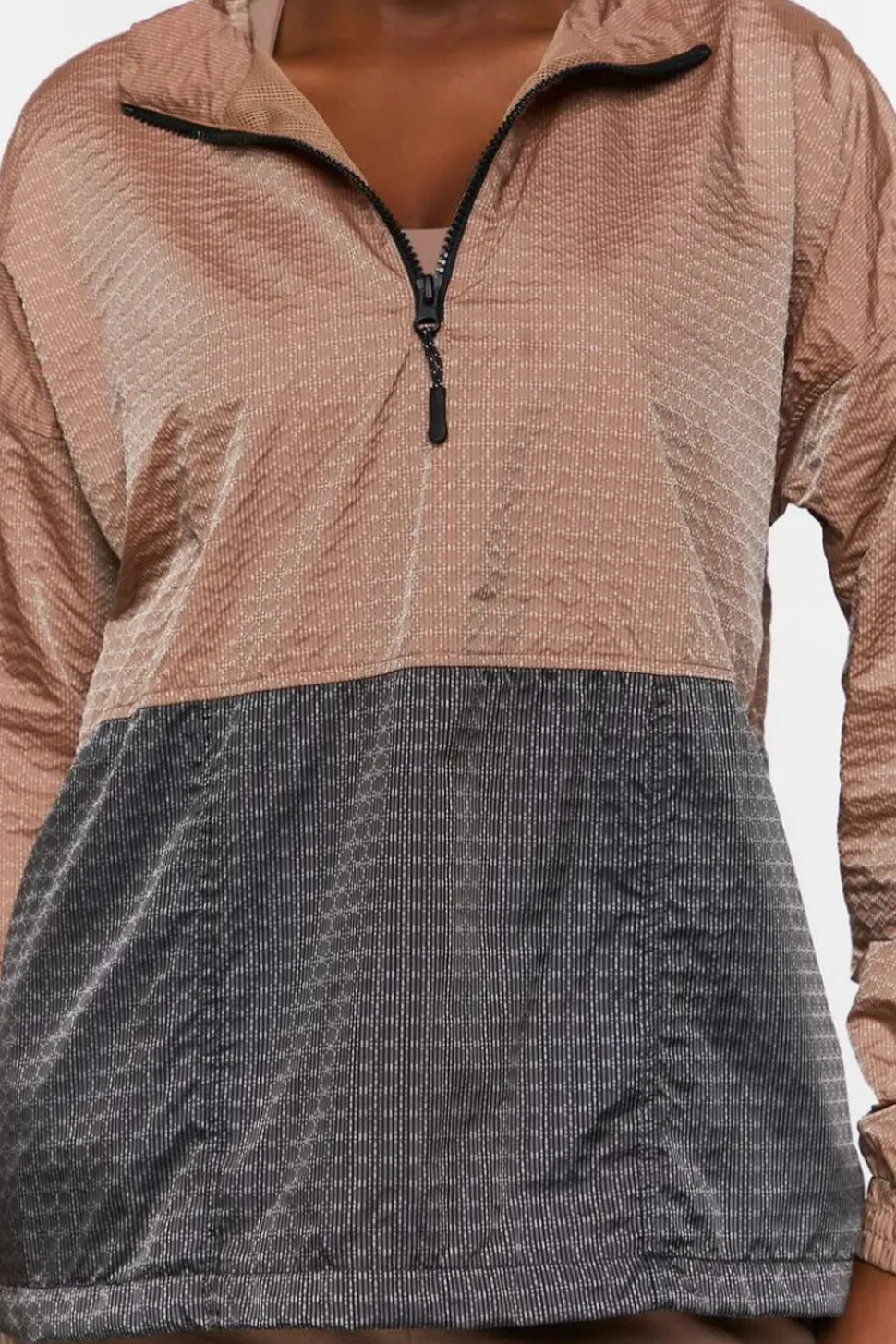 Active Colorblock Half-Zip Pullover