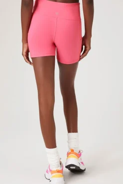 Active Contrast-Seam Biker Shorts