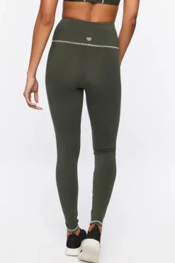 Active Contrast-Trim Leggings