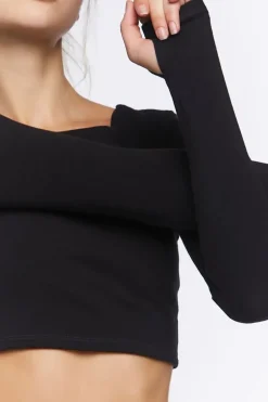 Active Crisscross Cutout Top