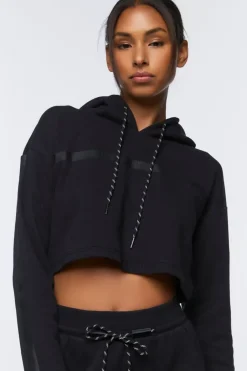 Active Cropped Hoodie