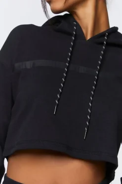 Active Cropped Hoodie