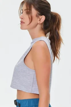 Active Cropped Muscle Tee