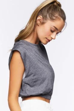 Active Cropped Muscle Tee