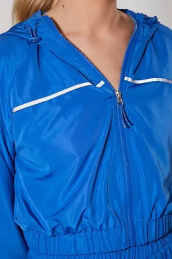 Active Cropped Windbreaker Jacket