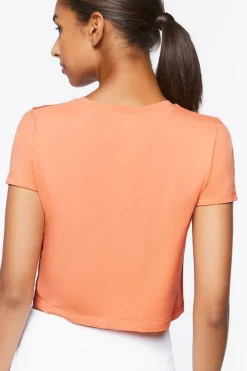 Active Cutout Cropped Tee