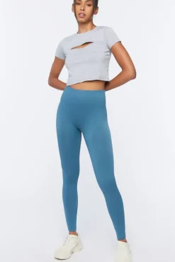Active Cutout Cropped Tee