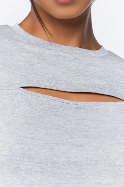 Active Cutout Cropped Tee