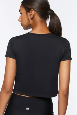Active Cutout Cropped Tee