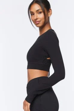 Active Cutout Crop Top