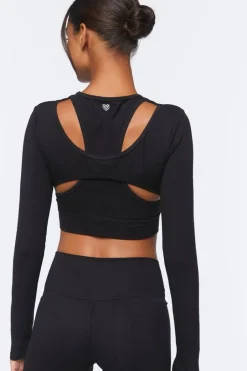 Active Cutout Crop Top