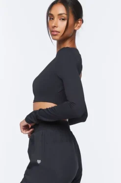 Active Cutout Crop Top