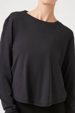 Active Cutout Long-Sleeve Top