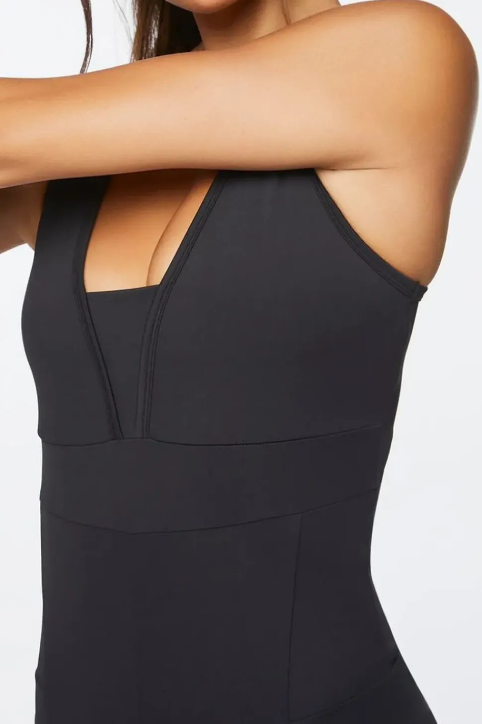 Active Cutout Skinny-Leg Jumpsuit