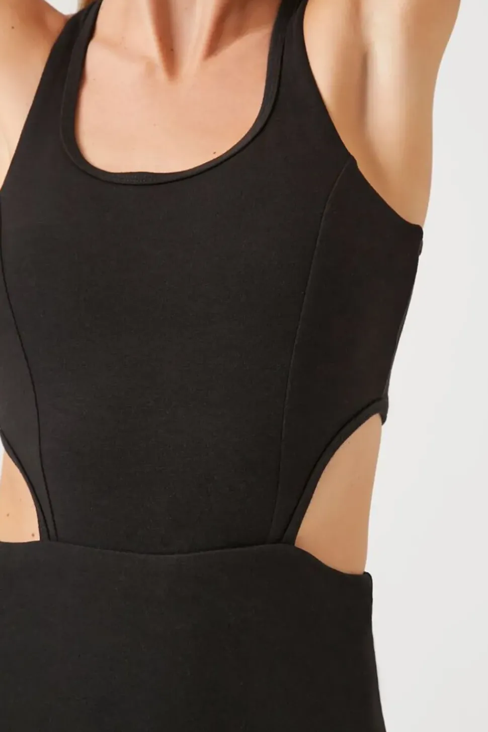 Active Cutout Skort Romper
