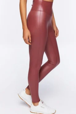 Active Faux Leather Leggings