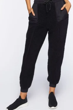 Active Faux Shearling Joggers