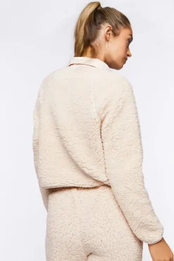Active Faux Shearling Pullover