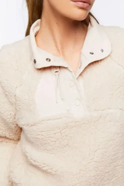 Active Faux Shearling Pullover
