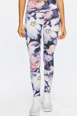 Active Floral High-Rise Leggings