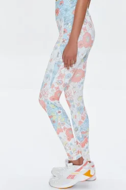 Active Floral Print Leggings