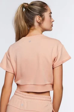 Active French Terry Crop Top