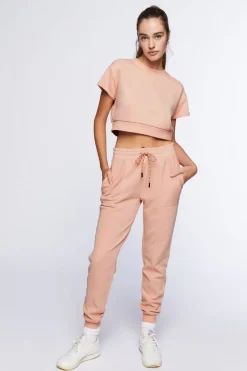 Active French Terry Crop Top