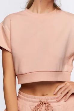 Active French Terry Crop Top