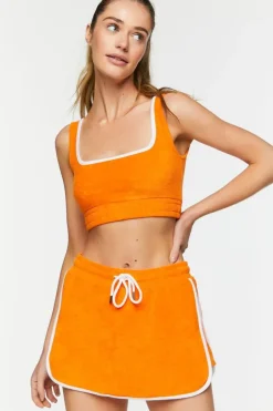 Active French Terry Ringer Skort