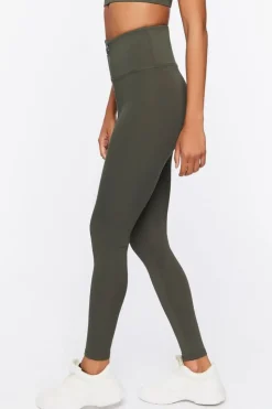 Active Front-Zip Leggings