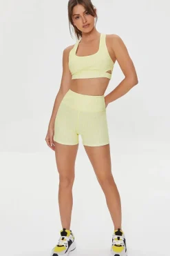 Active Gingham Biker Shorts