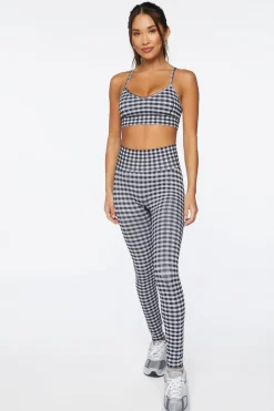 Active Gingham Seamless Leggings