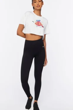 Active Good Energy Graphic Cropped Tee