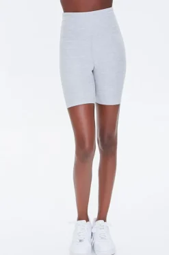 Active Heathered Bike Shorts