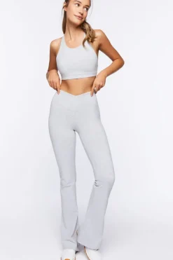 Active Heathered Flare Leggings