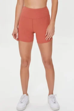 Active High-Rise Biker Shorts