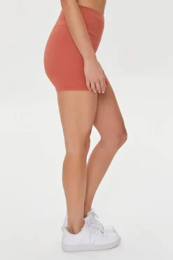 Active High-Rise Biker Shorts
