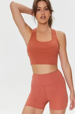 Active High-Rise Biker Shorts