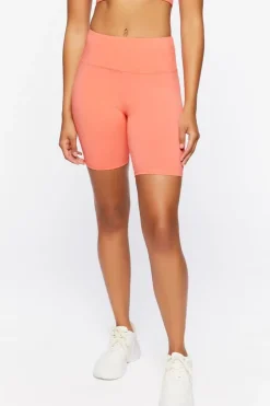 Active High-Rise Biker Shorts
