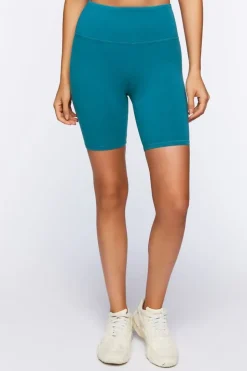 Active High-Rise Biker Shorts